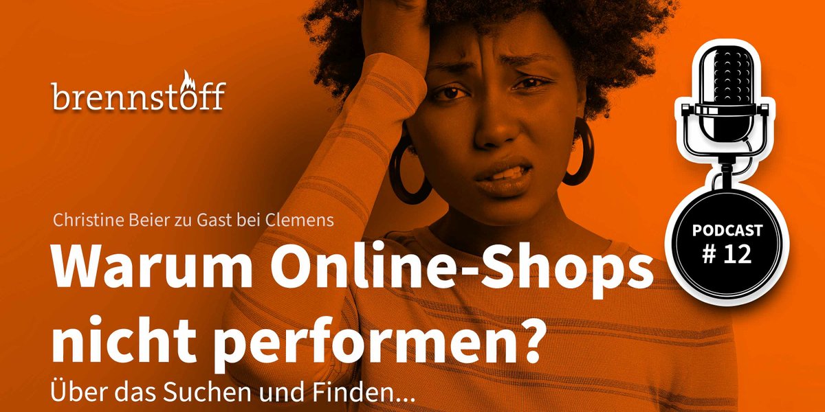 In dieser #brennstoff Podcast Folge dreht sich alles um das Suchen und Finde in Online-Shops.
Was Du tun kannst, um deine Suchfunktion zu optimieren und welche absoluten NO-GO´s gelten, erfährst du hier:
open.spotify.com/episode/40TUYB… 
#podcast #ecommerce