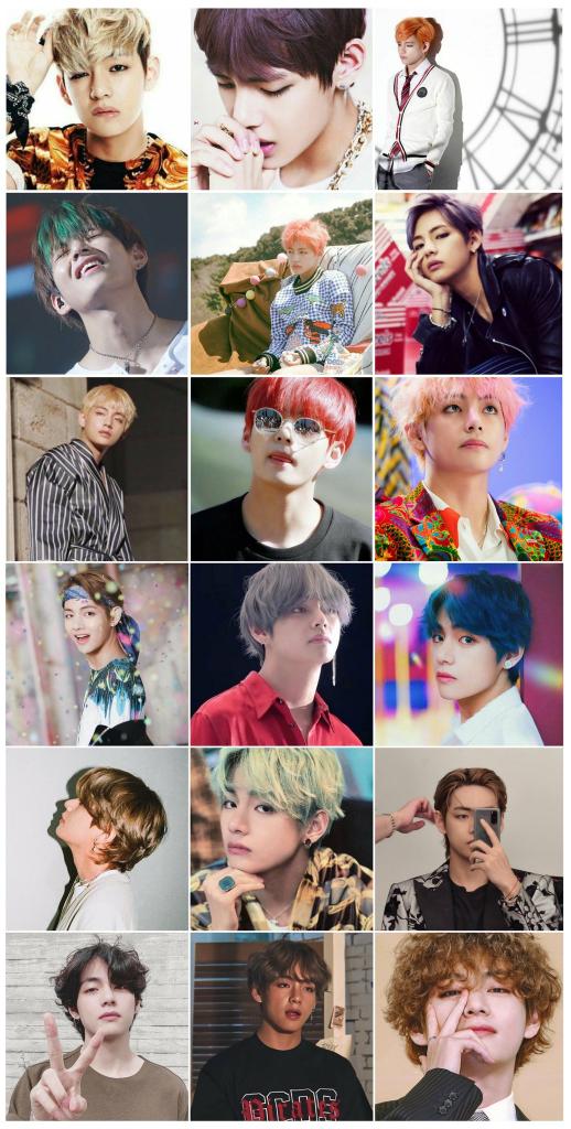 BTS Taehyung's DNA Hair - GIFs and HD Pics Included - Kpop Korean Hair and  Style