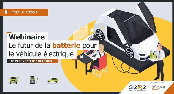 Stéphane LE POCHAT, notre Directeur R&amp;D interviendra le 29 juin lors du webinaire pour échanger sur sur la batterie au cœur de la performance environnementale.
Merci aux équipes du @PoleS2E2 et de @ID4CAR.
#batterie #véhicule #électrique