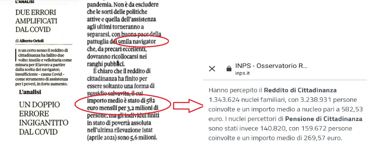 VeritaRdc's tweet photo. @orioli_alberto sul @sole24ore spara numeri a caso. Due errori amplificati dalla sua analisi: i #navigator, ad oggi, sono 2500; nuclei familiari e persone non sono la stessa cosa.
Mente sapendo di mentire o è il caso di studiare prima di fare le analisi? 
Torni a settembre. https://t.co/5ODRVlBuWS