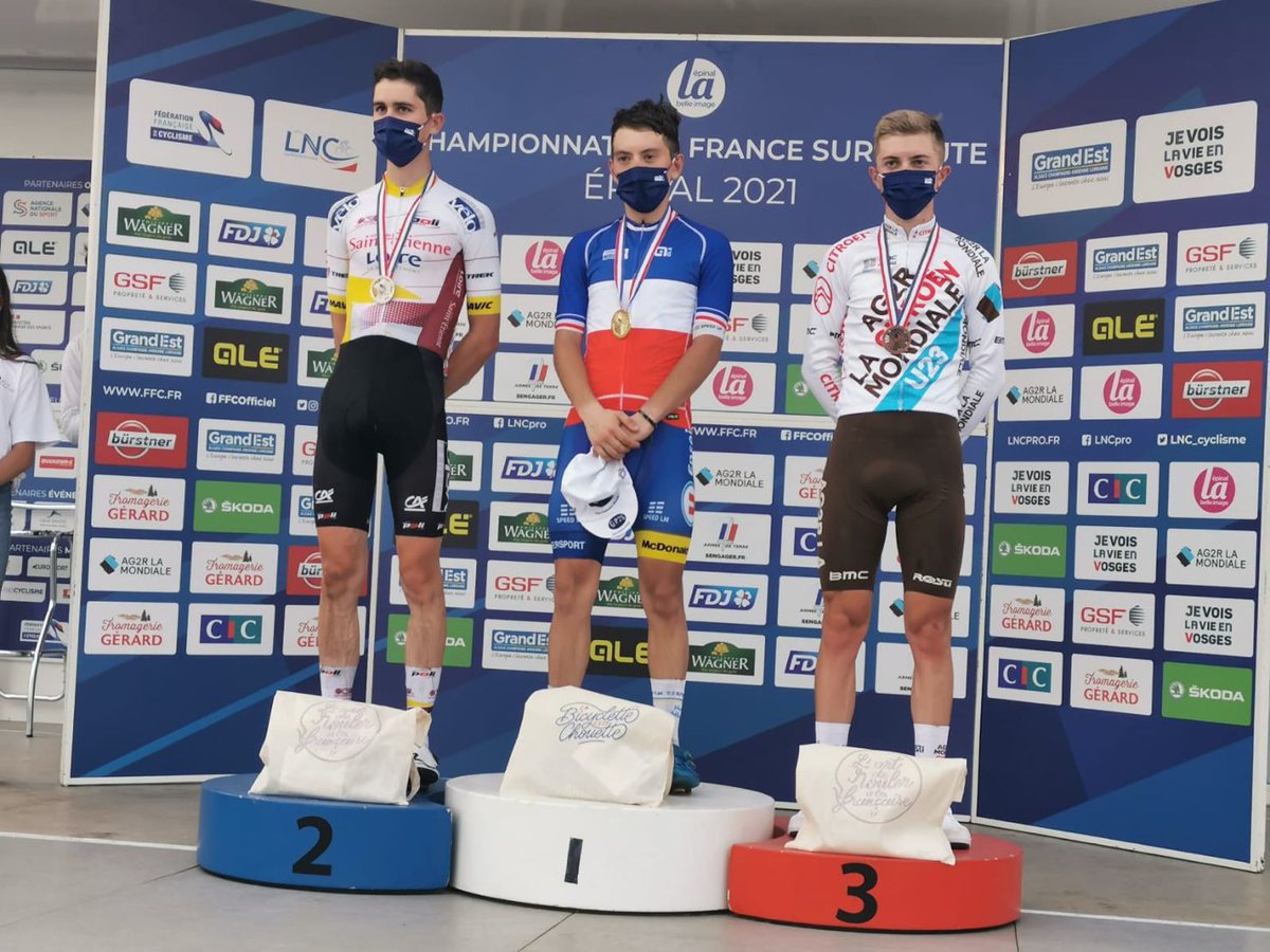 Nous adressons toutes nos félicitations au jeune coureur Axel MARIAULT, désormais Champion de France Amateur ! 🚴‍🇫🇷
Une aventure que nous sommes fiers de suivre en tant que partenaire de l’UCNA.
#UCNA #cyclisme