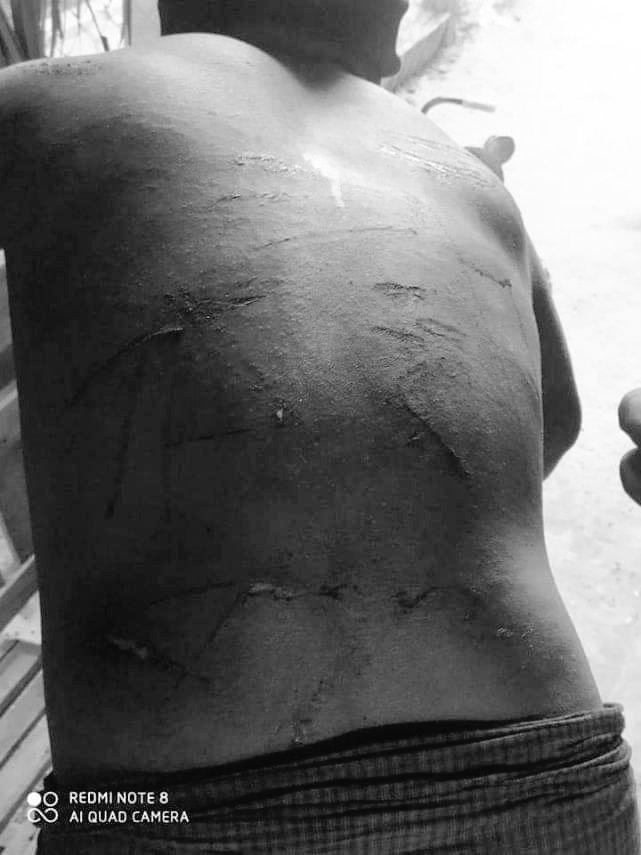mina_kingdom's tweet photo. At around 10 pm on June 21,SAC arrested 6 villagers on suspicion of involvement in a school fire in #Lezin village,Monywa Tsp.Their family was informed this morning that Ko Zeyar Lin(33yo)
died among those arrested. 
#June22Coup https://t.co/X1OH3Caad8