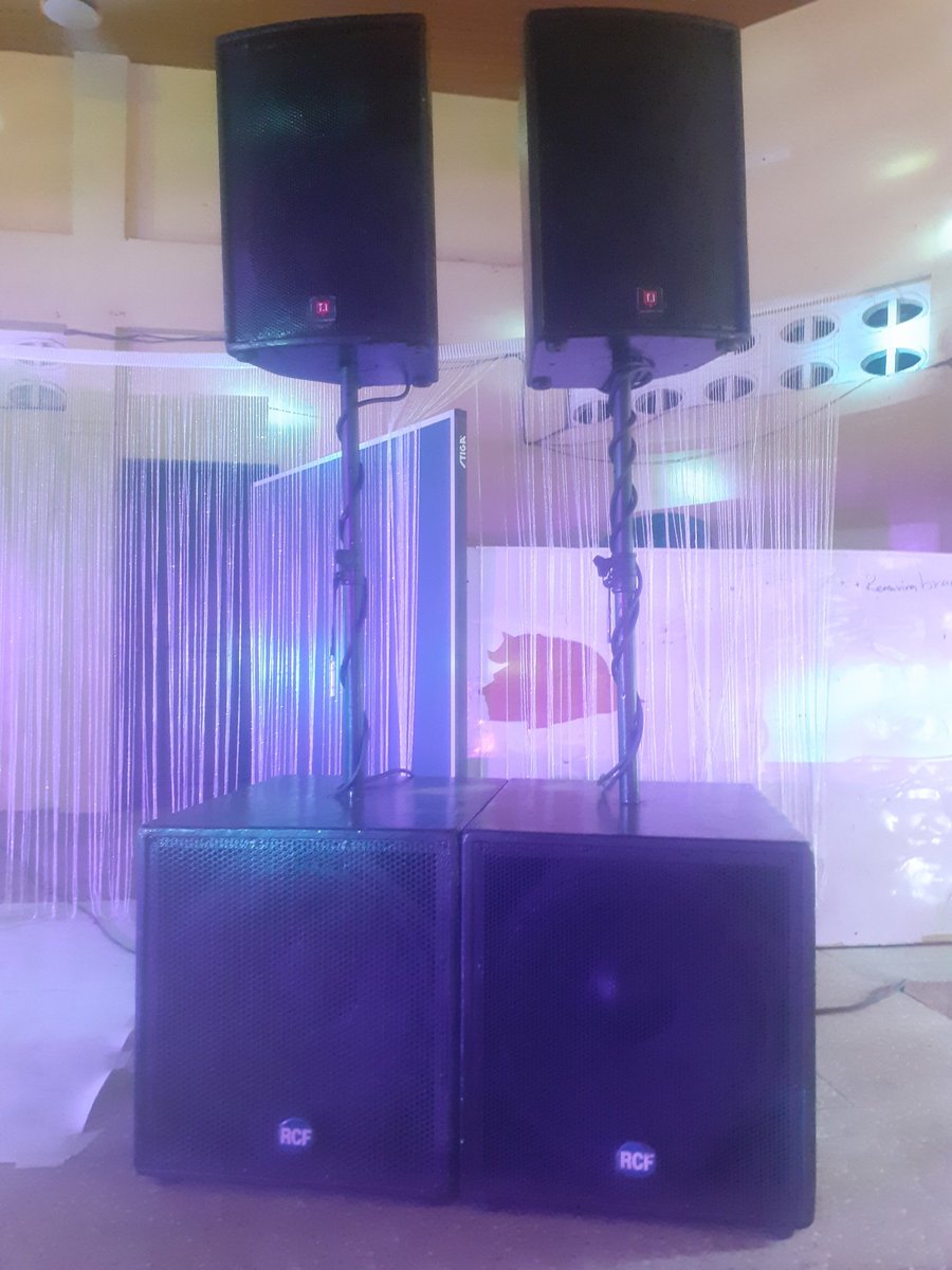 ManNaNaGee's tweet photo. I've got sound systems for your parties, engagement, wedding etc
DM for bookings.
Retweet for me https://t.co/Syks1MtOzv