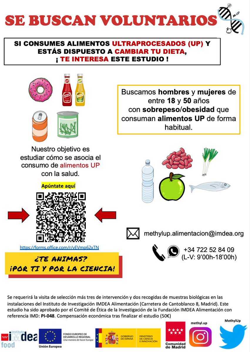 ¡EMPIEZA EL ESTUDIO METHYL UP! 
🍔🧬🍏

forms.office.com/r/vEVmp62xTN