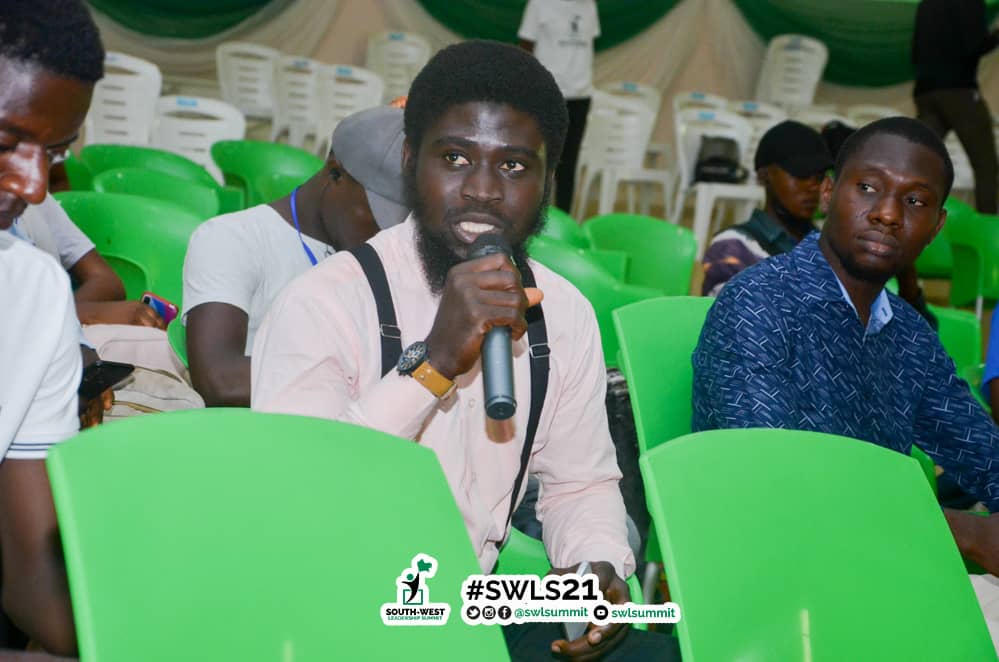 swlsummit's tweet photo. INTERACTIVE SESSION: knowing the mind of the youths about leadership in Nigeria today.
#SWLS21 #LEADERSHIP
#SOUTHWEST
#LEADERSHIPSUMMIT
#SOUTHWESTLEADERSHIP
#YOUTH #YOUTHLEADERS
#FUNAAB #OAU #UNILAG
#FUTA
#AFRICATEPRENUERS
#YOUNGENTERPRENEURS https://t.co/5TCrLheM8t