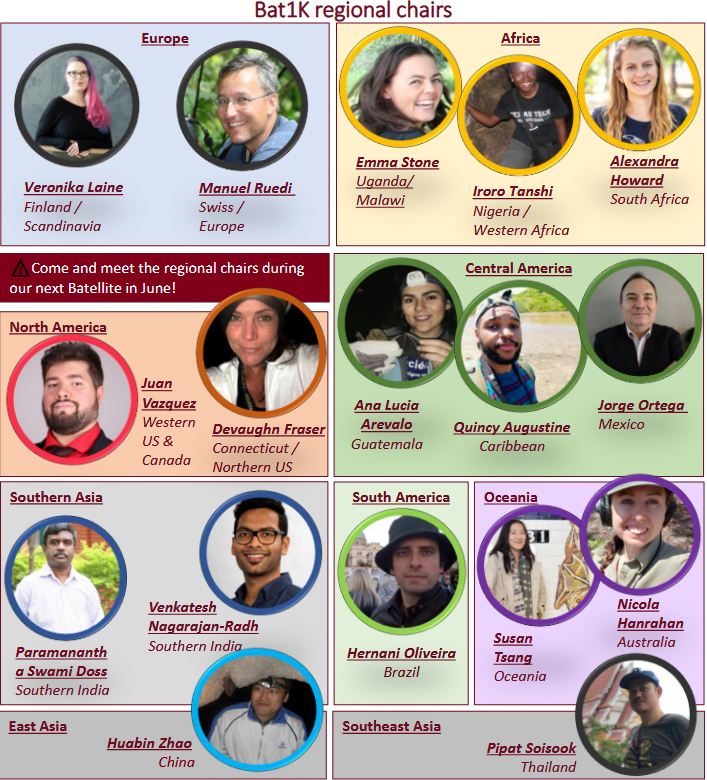 Come and join our #Batellite on June 29th, at 17.00 BST! This meeting will be hosted by our #Bat1K regional chairs. Find our program and registration option here: forms.gle/1isZoGZYuZvEsC…