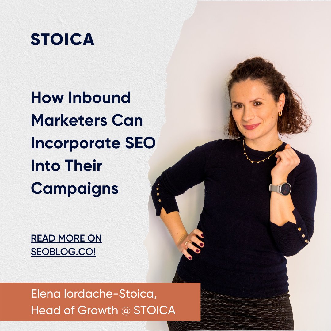 StoicaCo's tweet photo. 💡 While inbound marketers spend a lot of time creating content and nurturing leads, SEO is the foundation of any solid inbound strategy.

🧐 Curious to learn more? Check out the article Elena-Iordache Stoica, wrote for SEOblog: https://t.co/gxFjnKD7lM https://t.co/E2wdOd86GM
