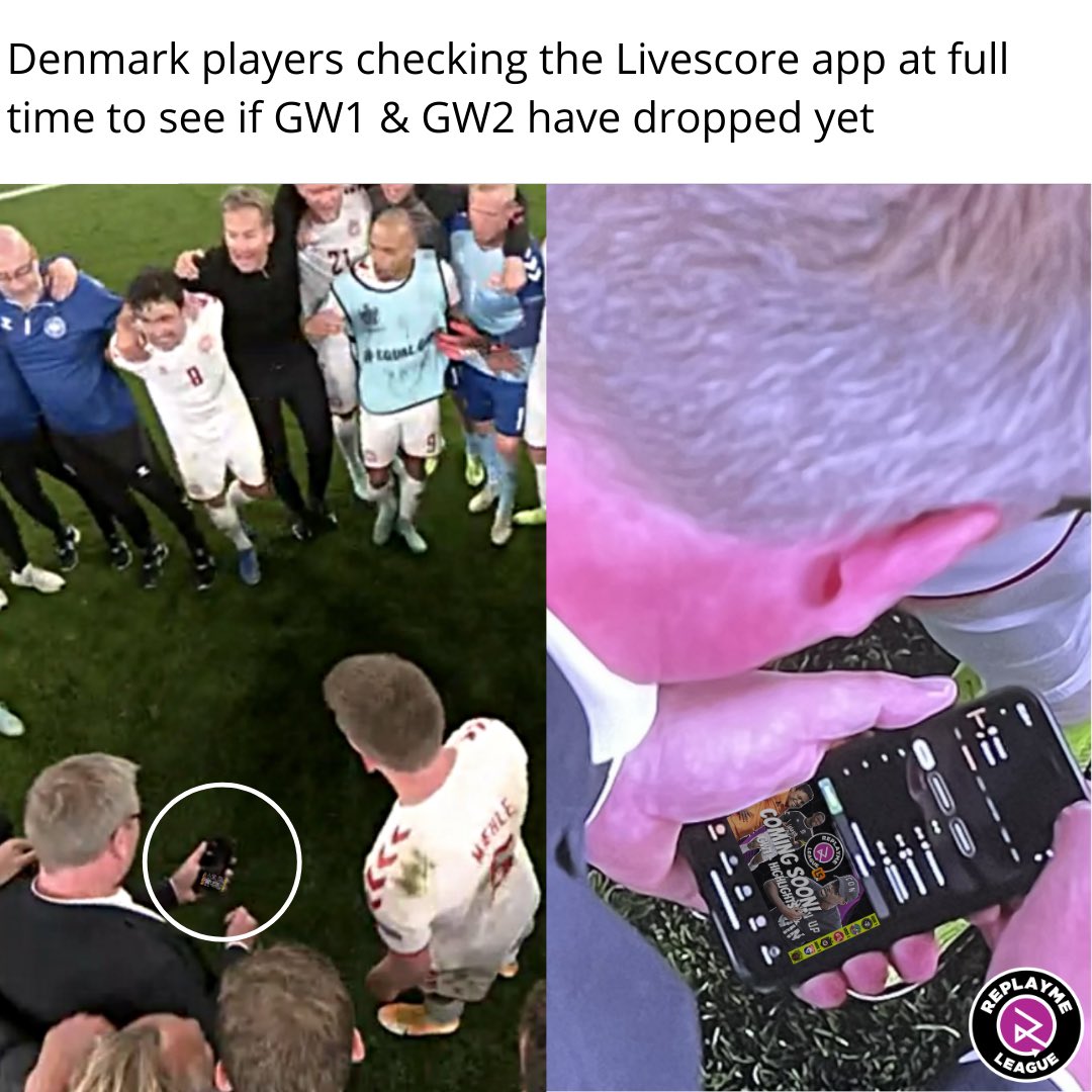 Not long now lads, we promise🤣 <a href="/DBUfodbold/">DBU - En Del Af Noget Større</a> <a href="/livescore/">LiveScore</a>

#DEN #livescore