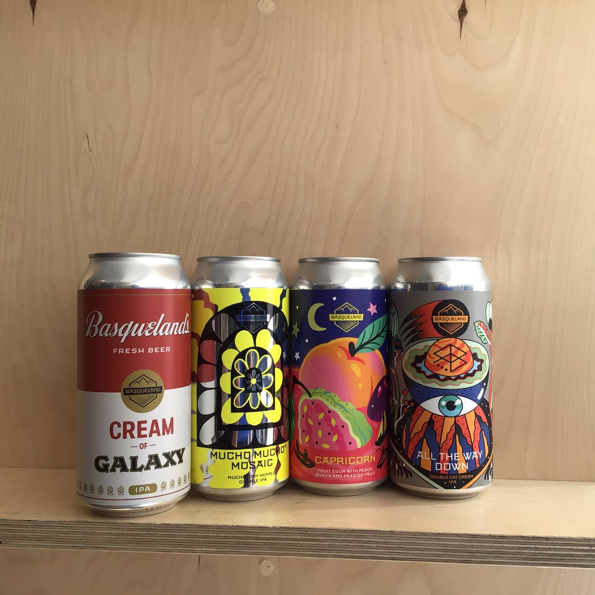 GoodSpiritsCoWB's tweet photo. Sun’s out, gun’s out, and by ‘gun’s’ we mean awesome beers! A varied selection of sours and hoppy goodness just arrived. All available online or pop in for a browse. #newbeertuesday #ipa #dipa #sourbeer #askforbasque https://t.co/zpWjaIR8lY