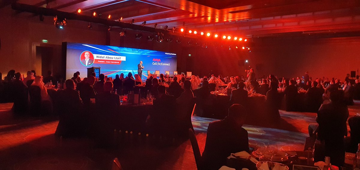 Here we go...<a href="/NidalAbouLtaif/">Nidal | نضال ابولطيف</a> welcomes CxOs in Dubai from all over the region..  #cxoreconnet #experiencesthatmatters <a href="/Avaya/">Avaya</a> @Avaya_MEA