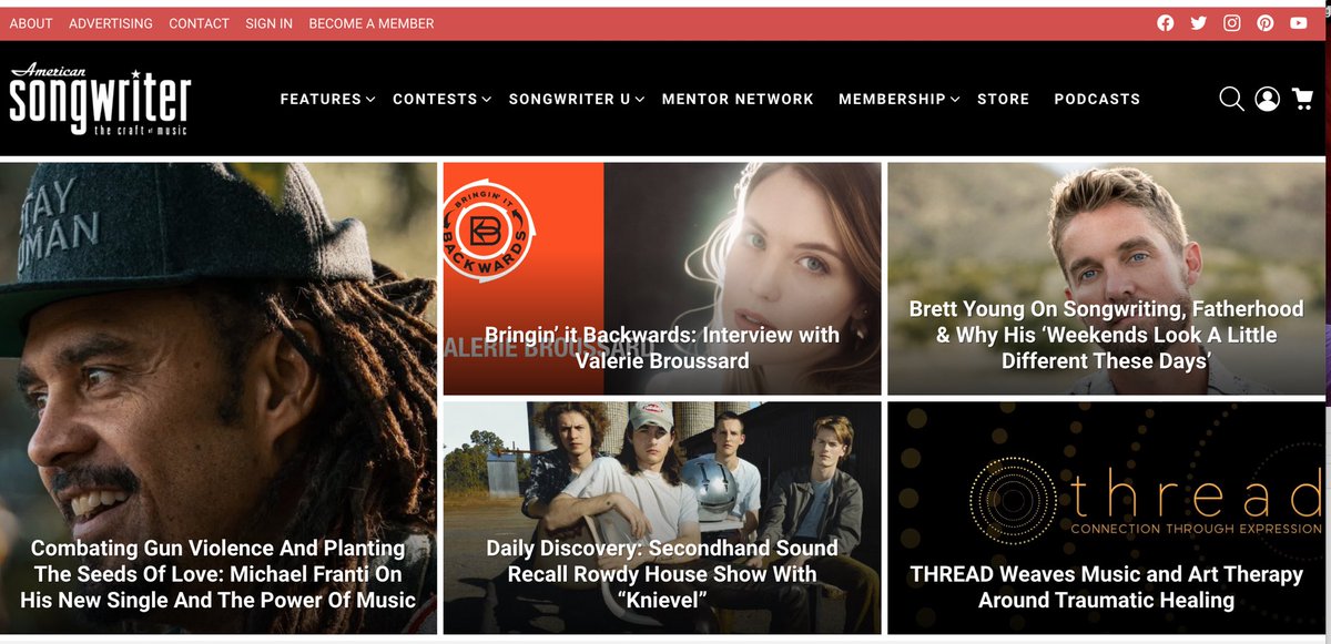 ThreadConnects's tweet image. So grateful to #americansongwriter for this amazing article about us and our work! americansongwriter.com/thread-weaves-…  Our innovative, creative and collaborative approach to healing trauma is needed now more than ever! Connect with us and let’s make a difference!