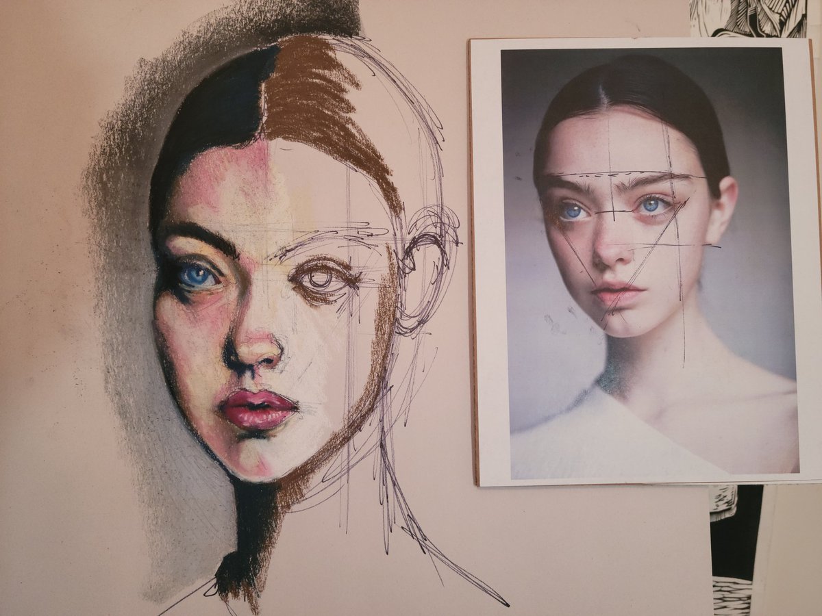 1FishStudio's tweet image. Teaching Pastel Portrait Drawing to the adult continuing education with rhe Osher Program. #pasteldrawing #zoomclasses #osher #williamandmary #continuingeducation #muscarellemuseum #muscarelleinthehouse