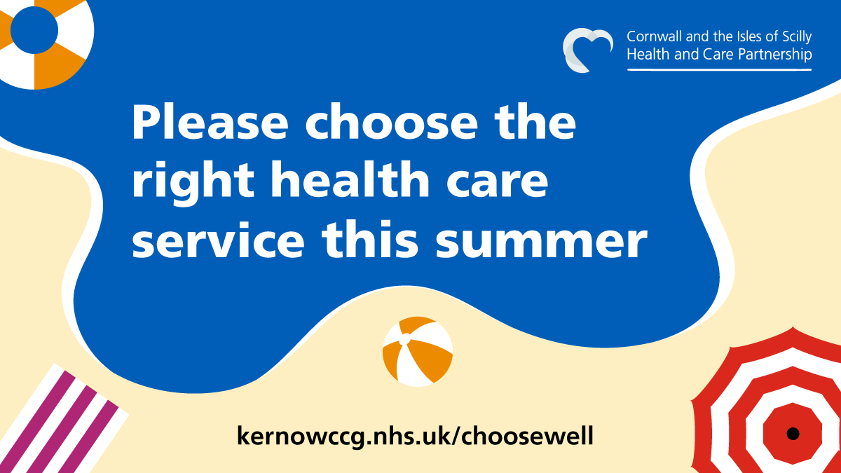 On holiday in #Cornwall and need health advice? Your own GP is always the best first point of call. Pharmacists can also offer help and treatment with over the counter remedies. #HelpUsHelpYou this Summer. #Staycation