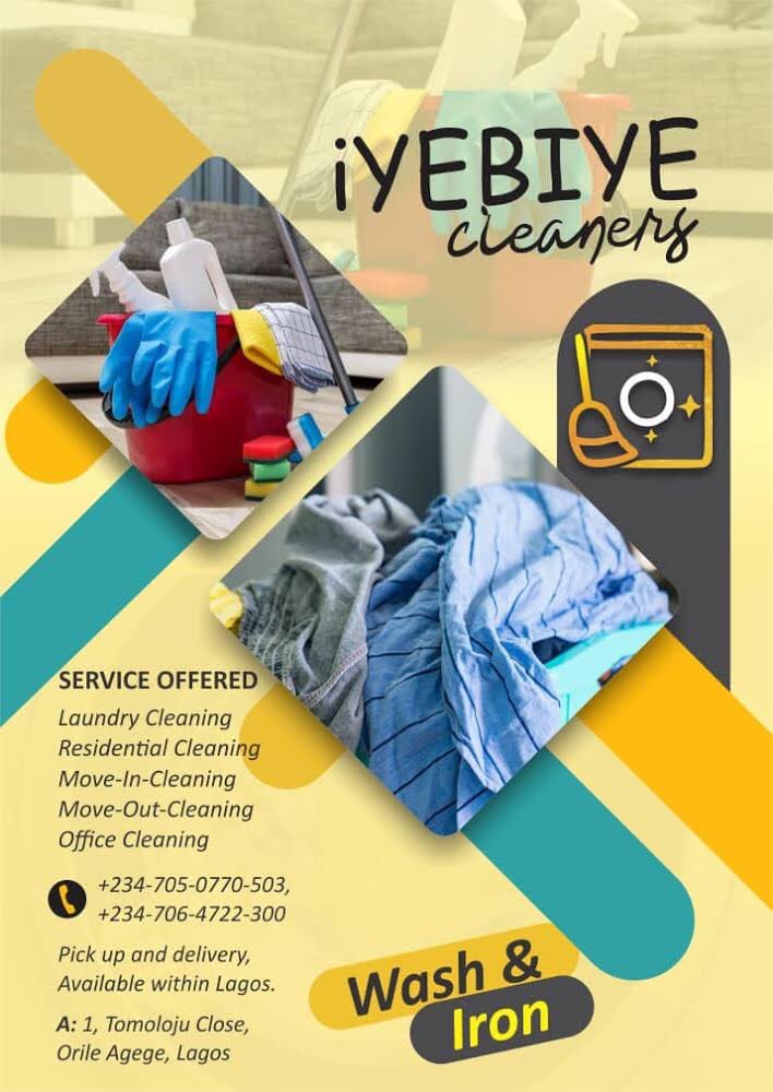 symplypreshblog's tweet photo. IYEBIYE CLEANERS
Laundry pick up time: 9am-4pm; Mondays-Saturdays
Contact IYEBIYE https://t.co/Jaq332IA3V
Wizkid #TwitterBan bolt airtel #BBNaijaLockdownReunion England Laycon made in Lagos UEFA #Wizkidfc Nigeria 🇳🇬 Bitcoin #cryptocrash #cryptocurrencies #teamstarboy usher tpain https://t.co/vGQyokU27k