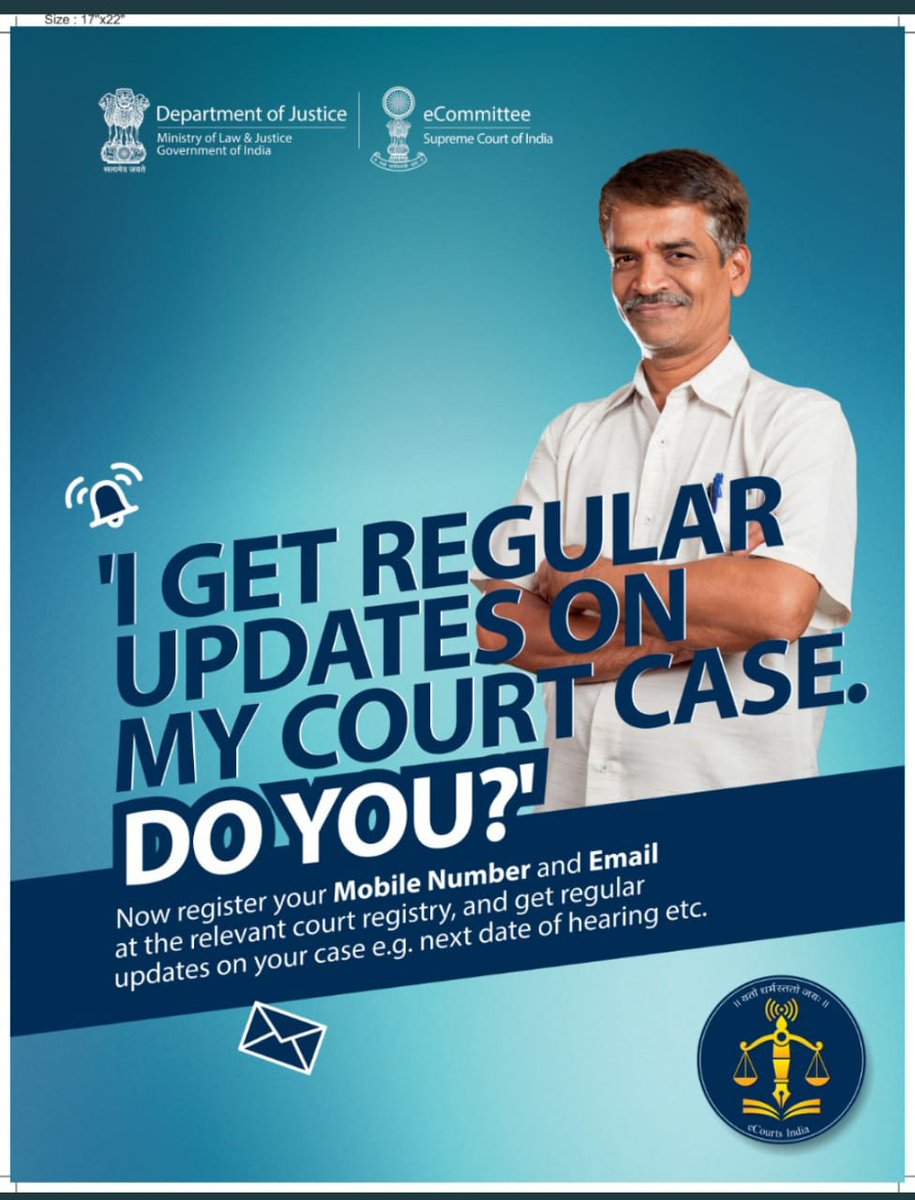 MLJ_GoI's tweet photo. #eCourtsServicesApp is useful to Citizen, Litigants, Lawyers, Police, Government Agencies and other Institutional Litigants. It gives different caption viz. Search by CNR, Case Status, Cause List and My Cases. #EnforcingContracts under #EODB @EODB_India @rsprasad https://t.co/T9HKpWnHA3