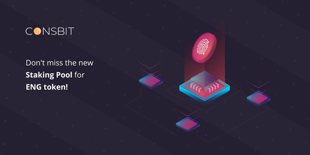 ✅ Dear users, we are happy to announce that new Staking Pool (coinsbit.io/staking-pool) for ENG token has already been launched on Coinsbit (coinsbit.io)!

📈 Staking Pool conditions: facebook.com/coinsbit.io.cr…