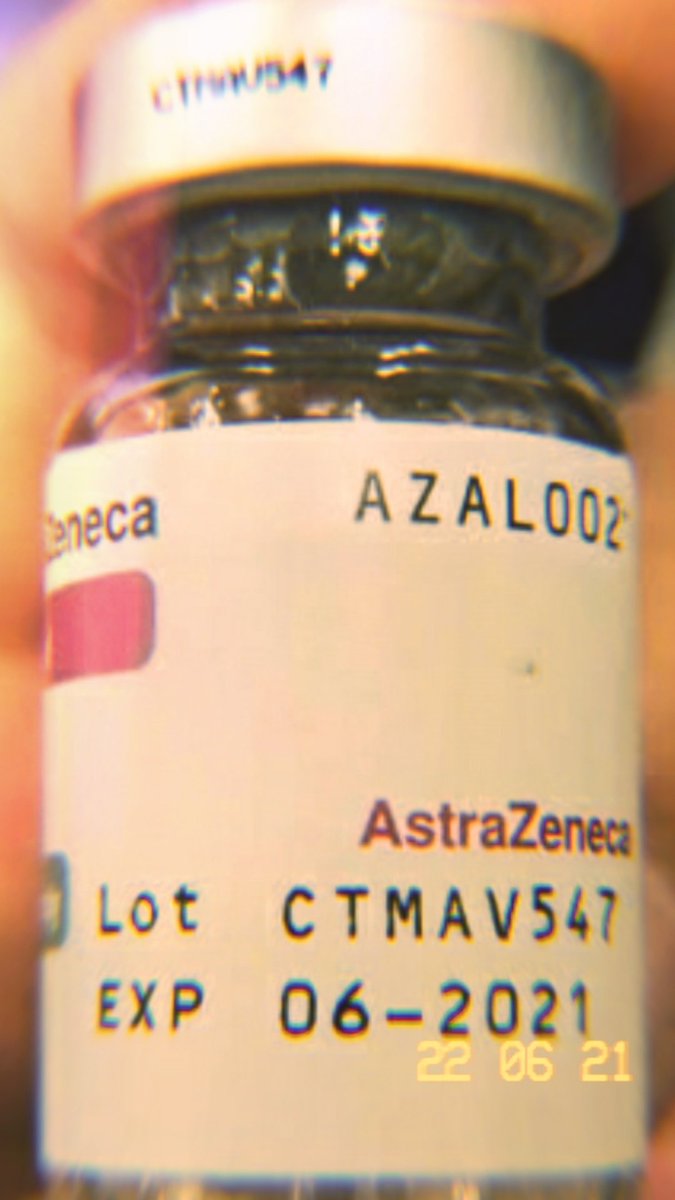 "Take whatever vaccine is made available to you first, even if you have already had COVID-19. It is important to be vaccinated as soon as possible once it’s your turn and not wait."
 - WHO - 

#sayasudahdivaksin #VaksinDanamoners #newoldstock #AstraZeneca #batch547