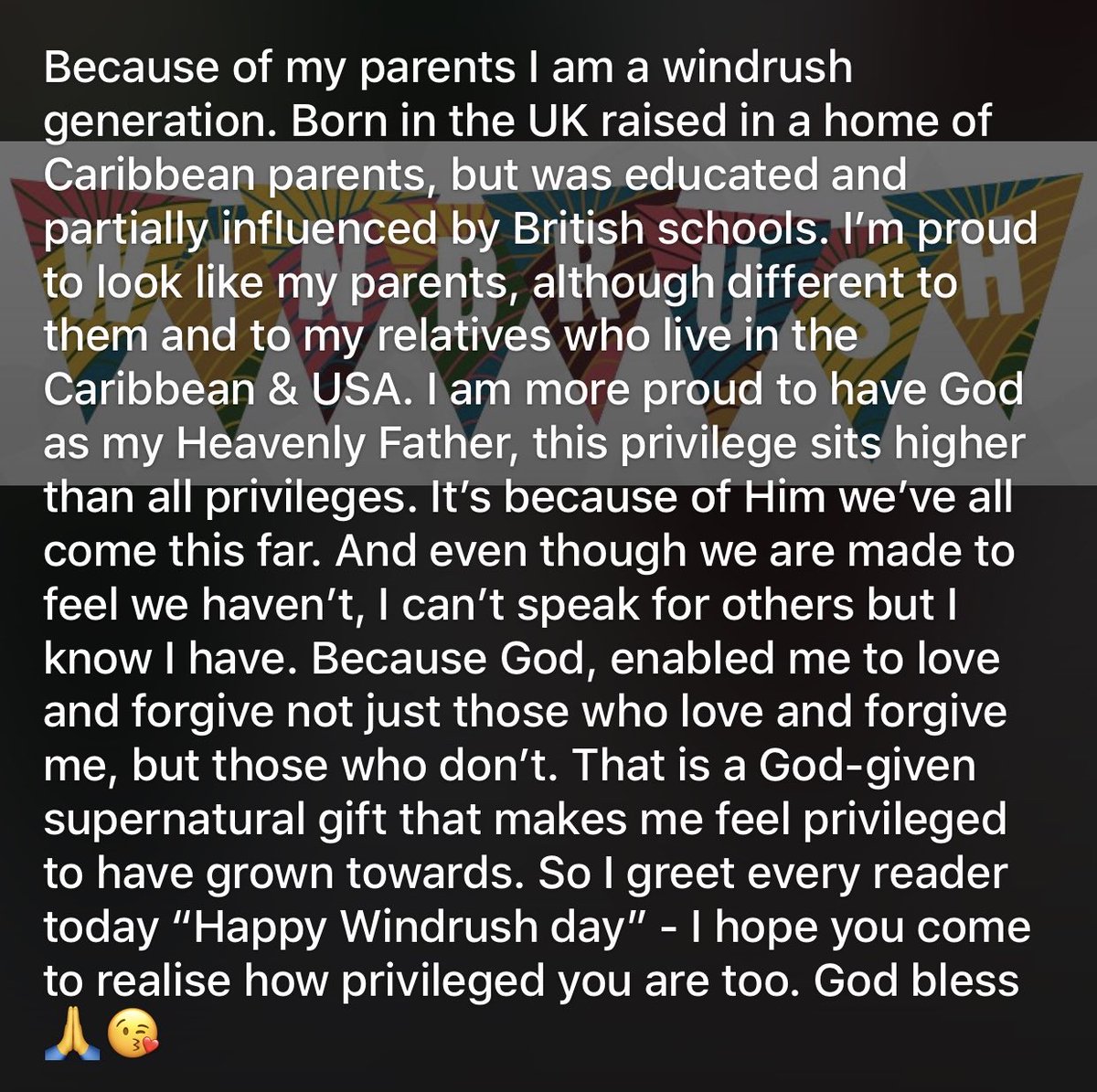 asingersmentor's tweet photo. @WindrushGeneral @WindrushPreston @WindrushPreston @DefendWindrush @WindrushLives @WindrushLives
#HappyWindrushDay https://t.co/eFb0yreZFy