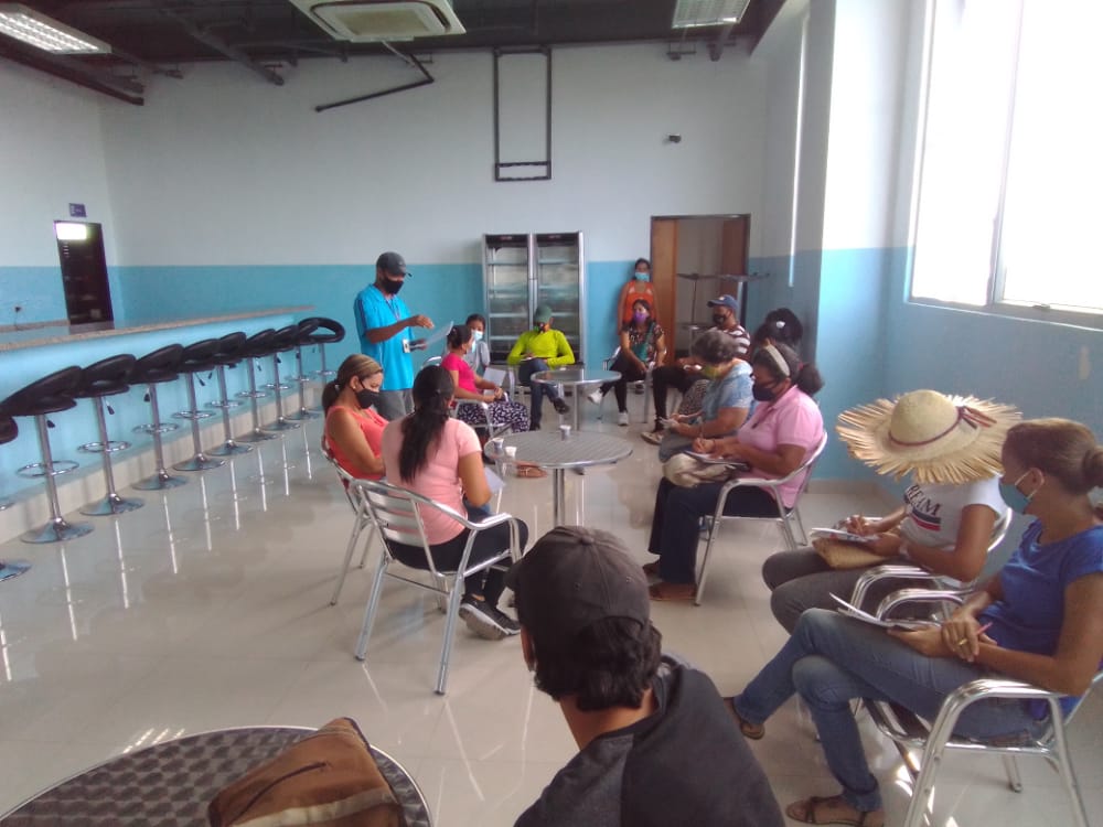 NvaInces's tweet photo. #22Jun Inces Nueva Esparta, inicio formación de Panificación Doméstica en la Población de Boca del Río, Municipio Península de Macanao en la Gran Base de Misiones Hugo Chávez #CaminoACarabobo #LaFormaciónTécnicaEsAhora @Wuikelman @eduardopiate2 @NicolasMaduro https://t.co/k911faIOEt