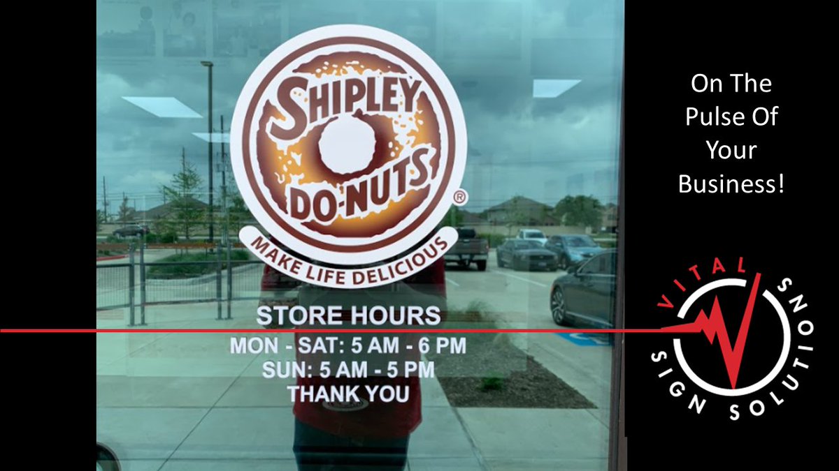 VSignSolutions's tweet photo. Attract more customers with attractive vinyl window graphics.
Display your logo, hours, and promote your products and services.
#vinylgraphics #windowgraphics #signage #signmaker #vinylsigns #signsandgraphics #VitalSignSolutions #KatySigns #KatyTX #custommade #customsigns https://t.co/73r9wHvM9m