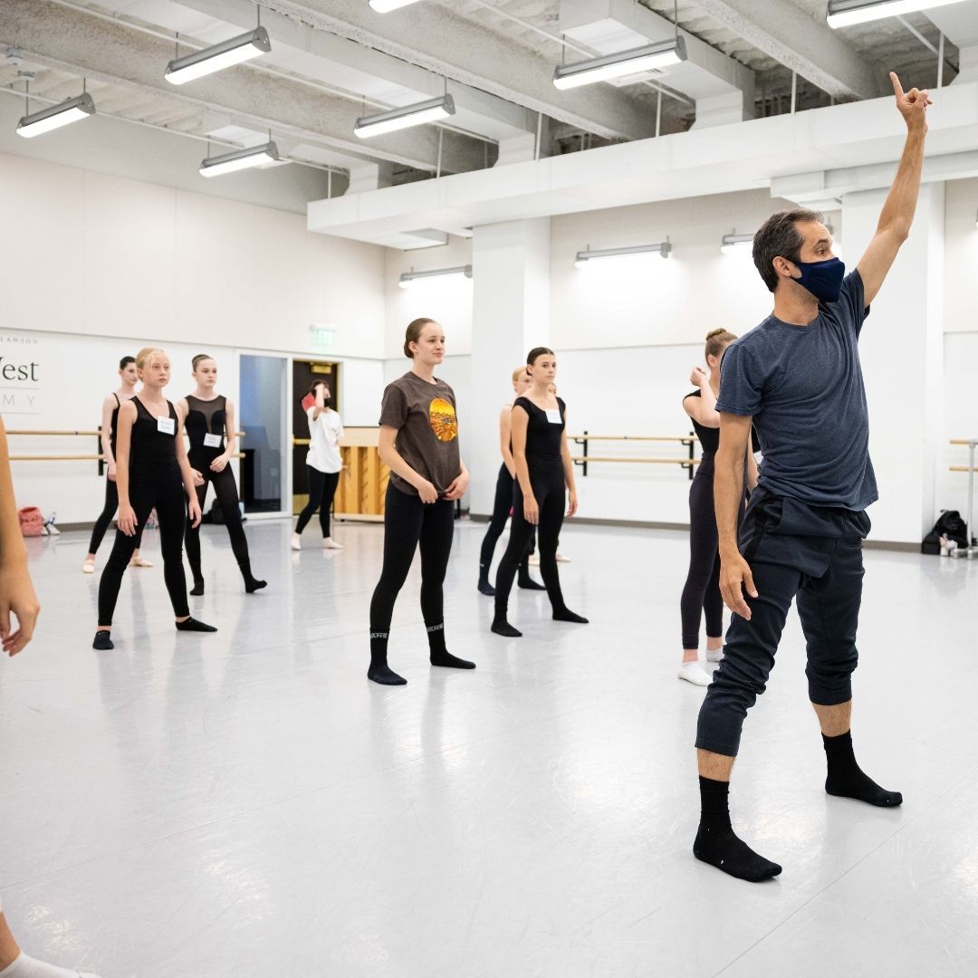 BWAcademy's tweet photo. As our first week of the Ballet West Summer Intensive came to a close and the second week has begun, we wanted to look back at some of our previous week guest instructors and their incredible biographies.  Thank you Pavel and Pablo for teaching our BWA Summer Intensive students! https://t.co/7WxroUpX9t