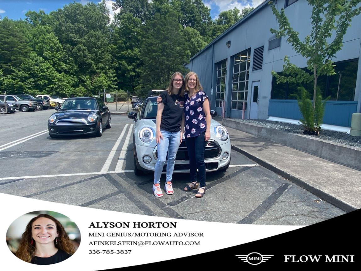 FlowMiniws's tweet photo. Suzanne was ready for a fun vehicle with great gas mileage and the MINI was just the perfect fit. She went home with this beautiful MINI 4 Door Hardtop in White Silver! We cannot wait to see you at future events. Welcome to the #MINI Family!
. . .

#FlowMINI #WSNC https://t.co/TlsKGbbLjW