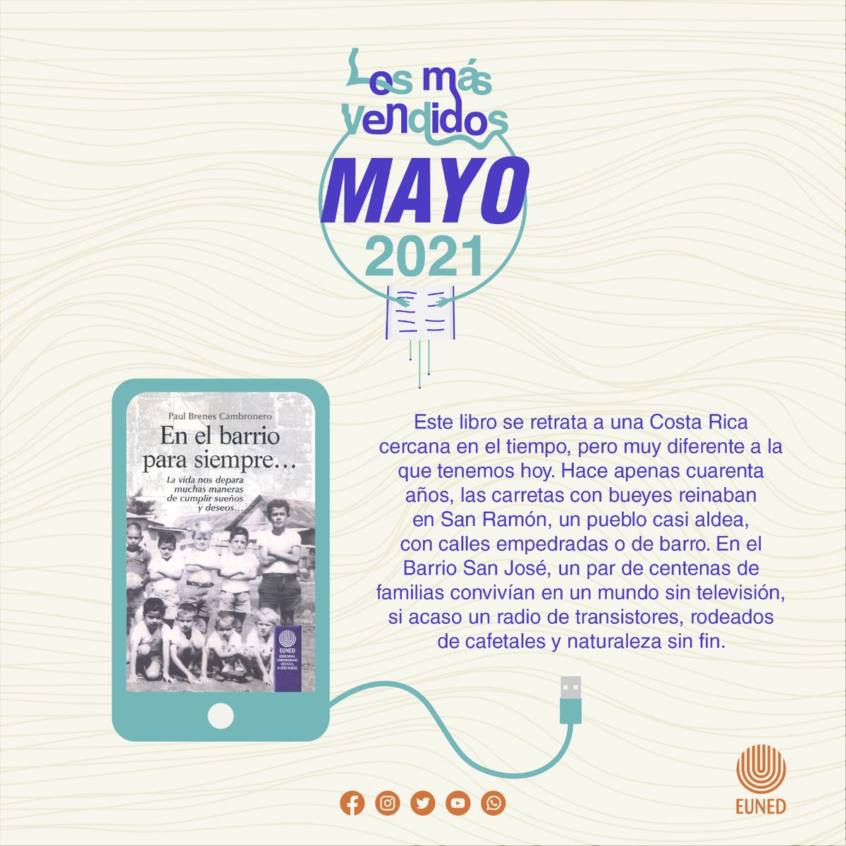 editorial_uned's tweet photo. LOS MÁS VENDIDOS
Disponibles en Librerías UNED y por la Librería Virtual:
https://t.co/OY7TulEVWk
https://t.co/Ekz0ojn7Dq
#librosuned #somosuned #leoconlauned #Derecho #novela #narrative #literatura https://t.co/gwuUPKWEF4