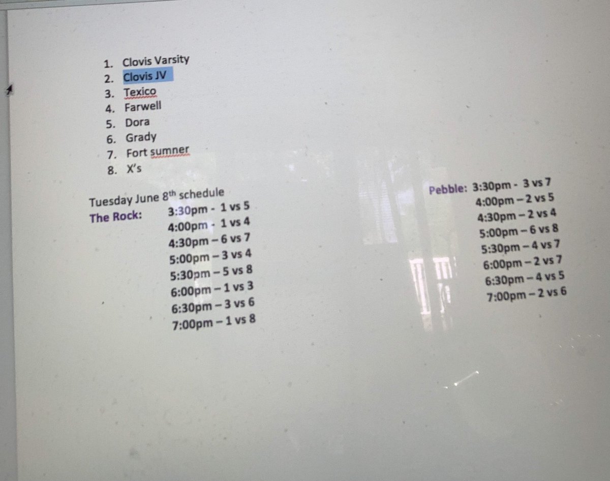 wildcatbballchs's tweet photo. Summer league schedule for today in farwell. All games are New Mexico time. https://t.co/pjO5Nr7ZHc