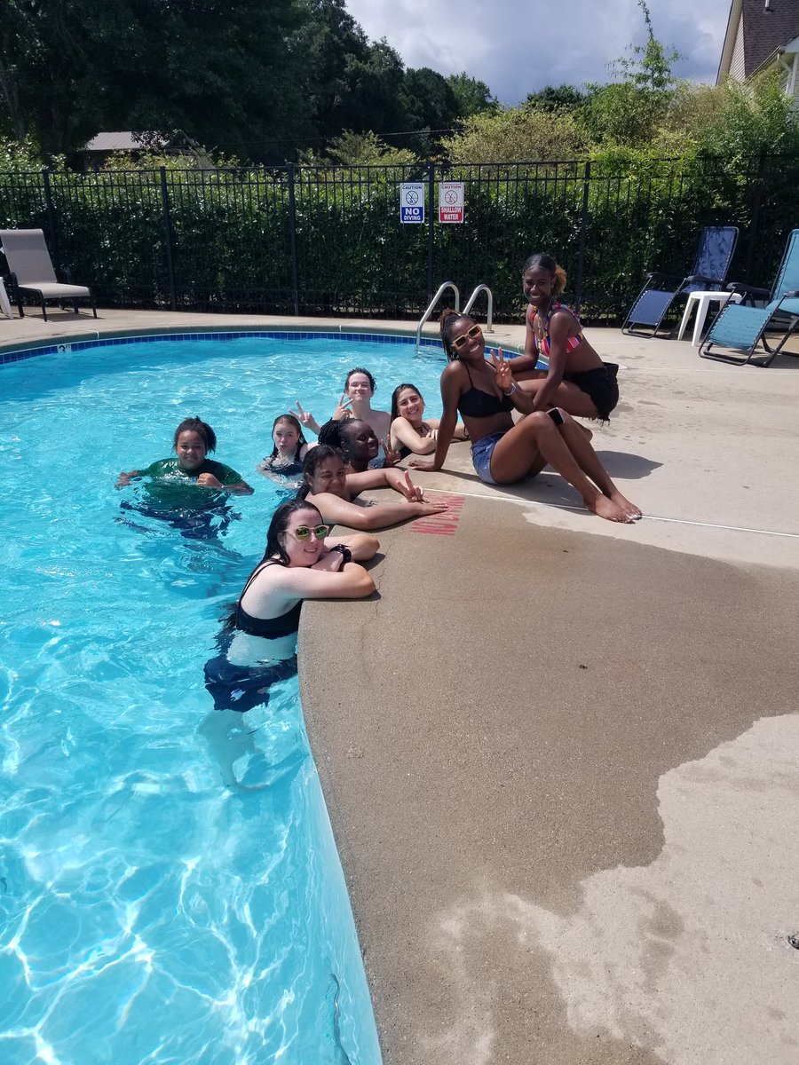 LGHS_MsLawrence's tweet photo. Fun team building day at the pool #teacherlife #elhssoar https://t.co/2S9s9pMyqd