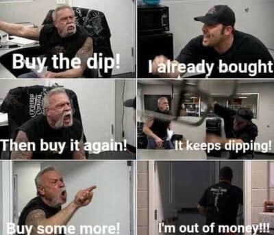 did you buy the dip anon? #btc