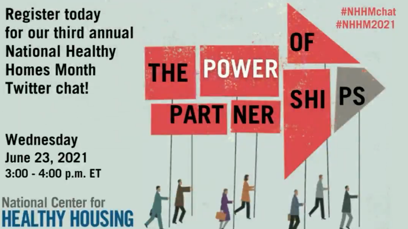 HUDSoutheast's tweet photo. Join the #NHHMchat tomorrow! Discuss the importance of home assessments and their impact on health; available resources; promote #HealthyHomes; prevent #LeadPoisining. Details: https://t.co/CqZEeXQcT1
@HUDHealthyHomes #NHHM2021 https://t.co/T7ltVgx8sq