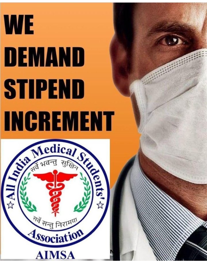 #OneNationOneStipend 
<a href="/PMOIndia/">PMO India</a> <a href="/NMC_IND/">National Medical Commission</a> <a href="/MoHFW_INDIA/">Ministry of Health</a> <a href="/drharshvardhan/">Dr Harsh Vardhan</a> <a href="/narendramodi/">Narendra Modi</a> <a href="/ndtvindia/">NDTV India</a> <a href="/aajtak/">AajTak</a> <a href="/ABPNews/">ABP News</a> <a href="/htTweets/">Hindustan Times</a> <a href="/the_hindu/">The Hindu</a> <a href="/DainikBhaskar/">Dainik Bhaskar</a>