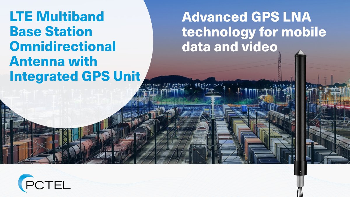 PCTEL_inc's tweet image. The BOA-LCMGPS-PTNF-4LTE with high-rejection GPS LNA technology was designed with the highest quality materials to provide maximum durability and #multiband coverage for mobile data and video communications. Learn more: ow.ly/dS2w50FfXl3

#GPS #LNA #Antenna