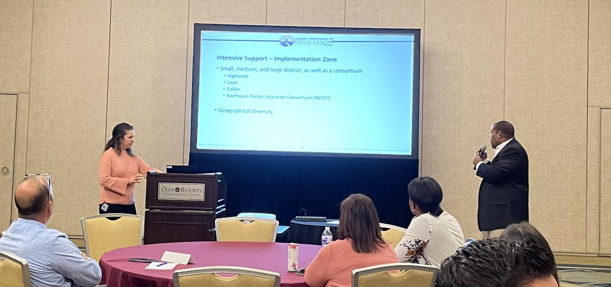 Great learning session from <a href="/abbeystewartas1/">Abbey Stewart</a> and @DrPaulOBurns around Implementation Science of the new B.E.S.T. Standards at #discover21 <a href="/SchoolLeadersFL/">FASA</a>