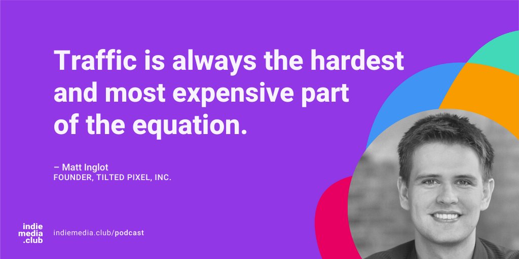Do audience research. Survey the audience. Don't make assumptions!

Ben Aston is joined by Matt Inglot, founder of <a href="/tiltedpixel/">Tilted Pixel Inc.</a>, to chat about how to grow and scale a successful membership site >>> loom.ly/NkuJq7o

#membership #digitalmedia #onlinebusiness #mediaplanning