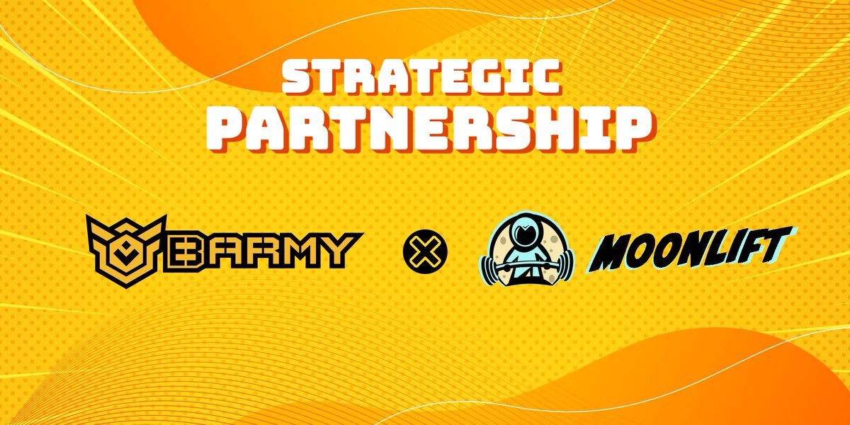 BARMYGROUP's tweet image. #BSC Army is very excited to announce a new strategic partnership with @MoonliftI - the community driven passive income generator running on #BSC. 

We will share our communities, develop dApps, and support each other to improve the liquidity of our token.

$BARMY $MLTP