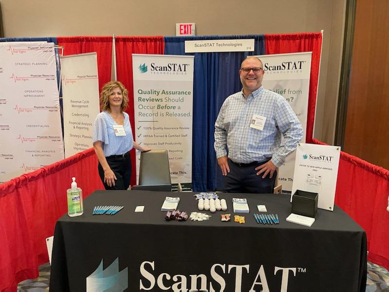 ScanSTATTech's tweet image. If you&apos;re attending TXHIMA next week, stop by booth 14! Check out our full events schedule or sign up for an appointment with us: hubs.ly/H0PmgRq0 

#LetsMakeThisEasierForEveryone