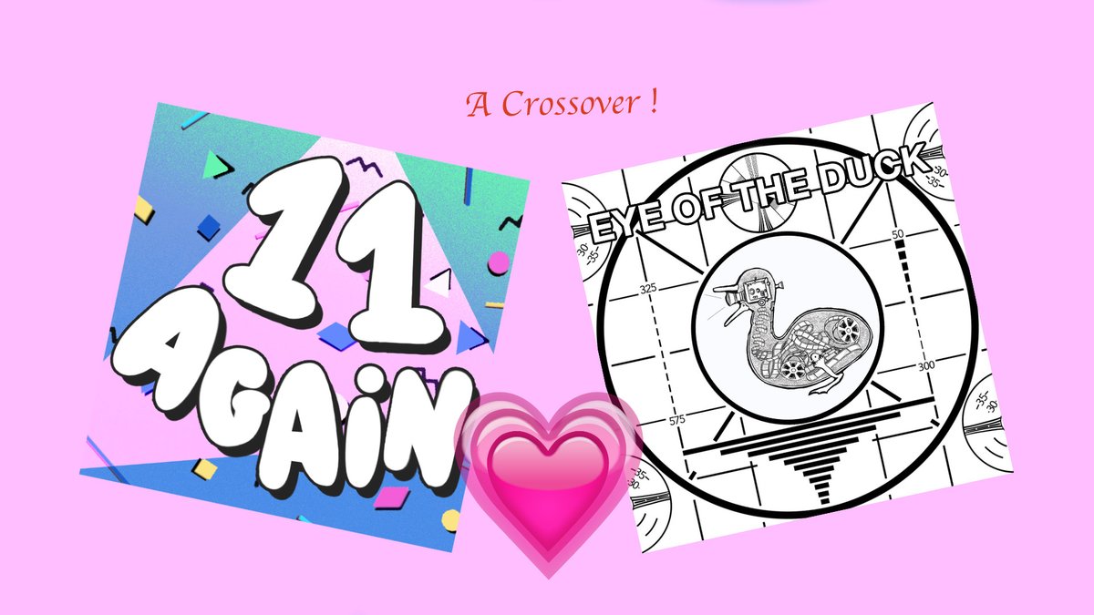 miss you guys! But in case you missed me, I'm reposting my guest spot episode on Eye of the Duck

Listen here: 11again.online

Find them here: eyeoftheduckpod.com
