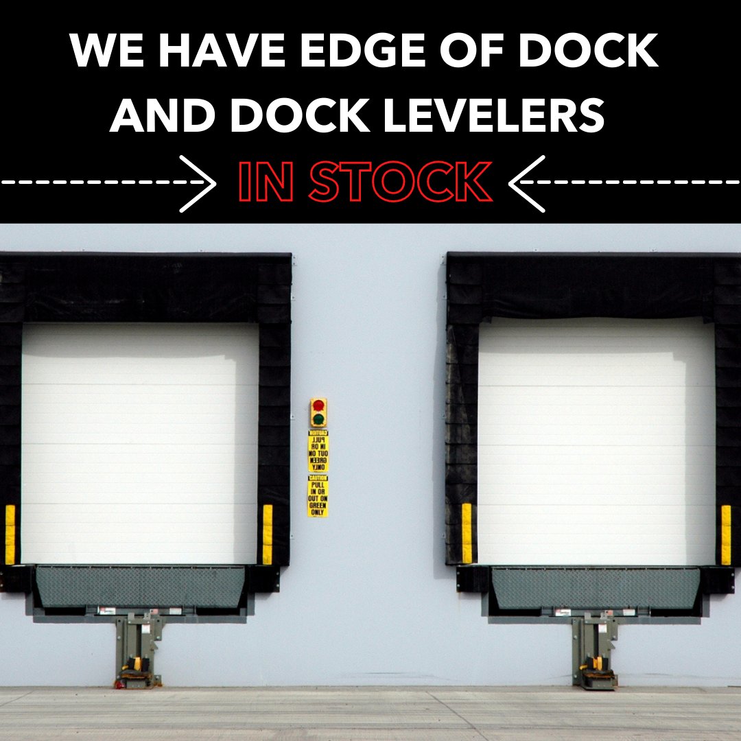 Looking for Edge of Dock or Dock Levelers? We have them! Reach out today for pricing! sales@raymondwest.com