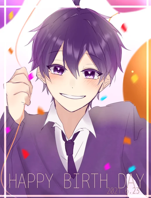 なーくん26歳のお誕生日おめでとうございます〜!!🥳🥳🥳
いつまでも走り続けるなーくんに!すとぷりに!ずっとついて行かせてください!大好きです!!💜💜💜

#ななもり誕生祭2021
#ななもりぎゃらりー 