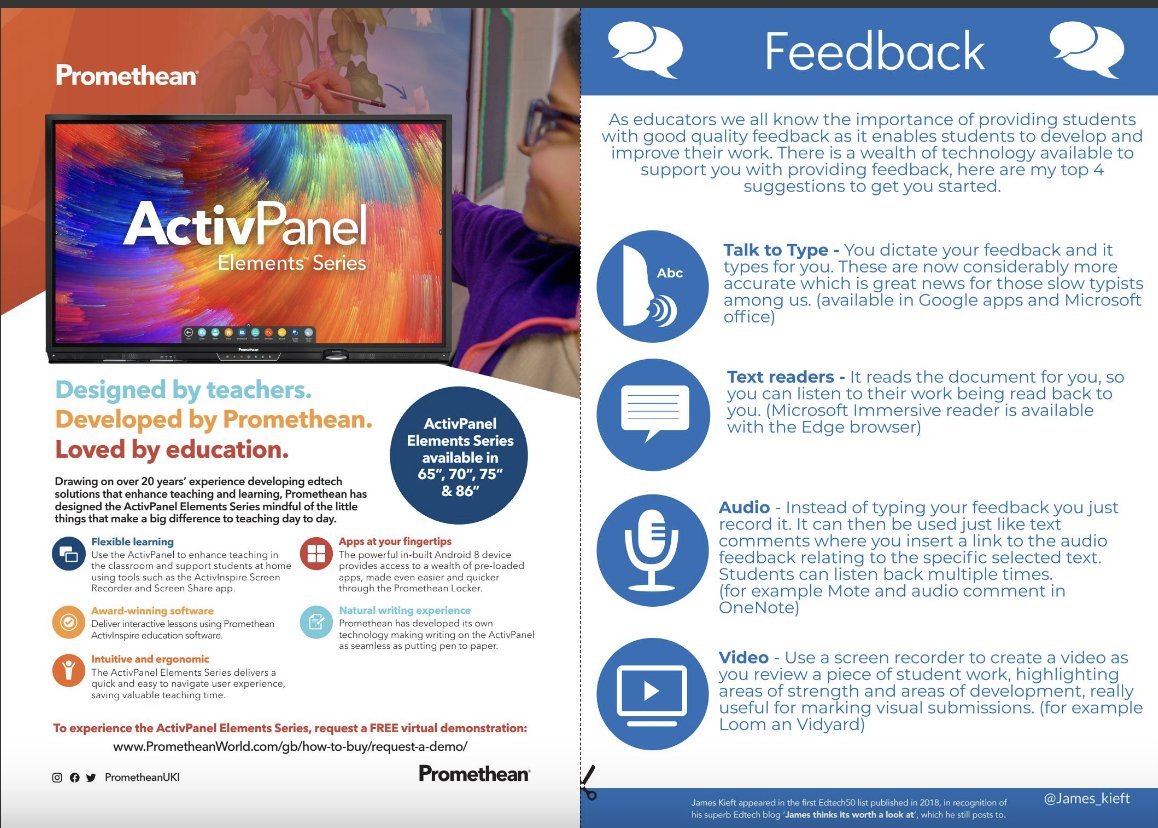 james_kieft's tweet photo. Thrilled to contribute to the newly just launched @EdtechukHQ community magazine, to view it and read all of the insightful articles https://t.co/mNhejbnlkr
#edtechuk #Digitalskill https://t.co/35Eua6XGuw