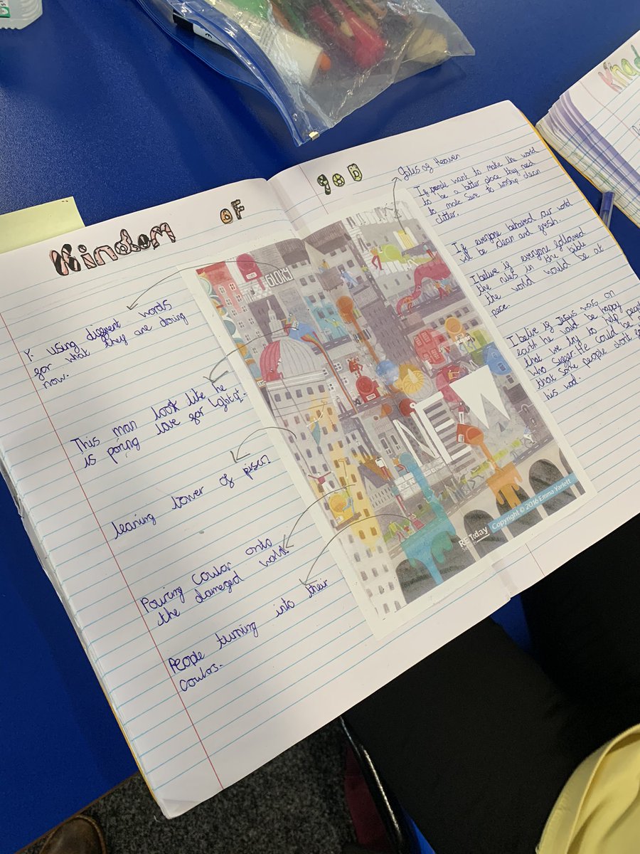 StDavidsCiWPrm's tweet image. Year 6 have deep dived into ‘The Big Frieze’ today. We started by looking closely at each panel and unpicking what we could see, what we could interpret and asked lots of meaningful questions. Da iawn blant! @MonmouthDCO @MonFaithFamily #understandingchristianity