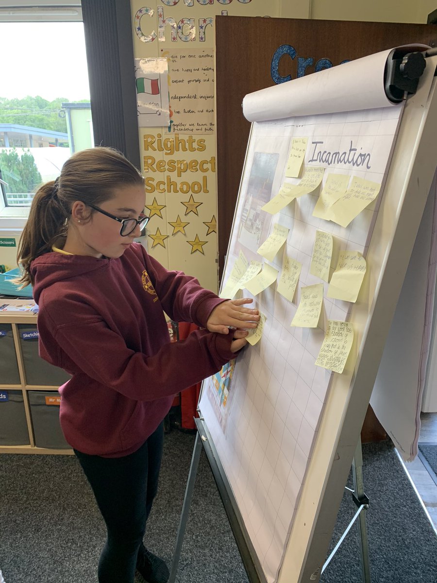 StDavidsCiWPrm's tweet image. Year 6 have deep dived into ‘The Big Frieze’ today. We started by looking closely at each panel and unpicking what we could see, what we could interpret and asked lots of meaningful questions. Da iawn blant! @MonmouthDCO @MonFaithFamily #understandingchristianity