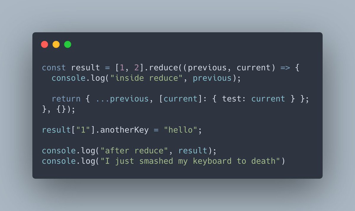 bkegley's tweet photo. Today's outrage brought to you by #BadJavaScript https://t.co/mPVpw5GBt4