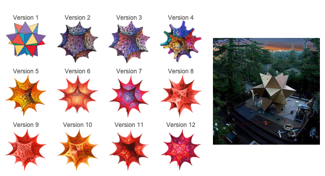 WolframJapan's tweet photo. 6月23日で #Mathematica は32歳の #誕生日 を迎えます．

#WolframMathWorld で，バージョン1から12までのロゴの変遷をご覧ください．また，過去に生み出された #スパイキー の折り紙，クロスステッチ，巨大なオブジェ等の作品もお楽しみください．

https://t.co/N1LCahM3X3 https://t.co/iveHymxHmo