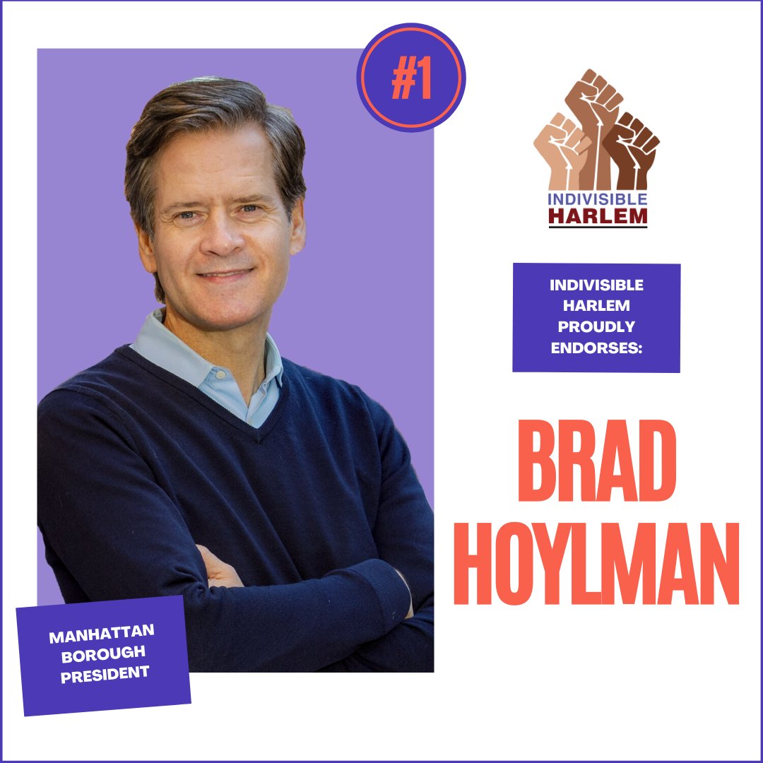 Rank <a href="/bradhoylman/">Brad Hoylman-Sigal 🌈🥯</a> #1 on your ballot for Manhattan Borough President!