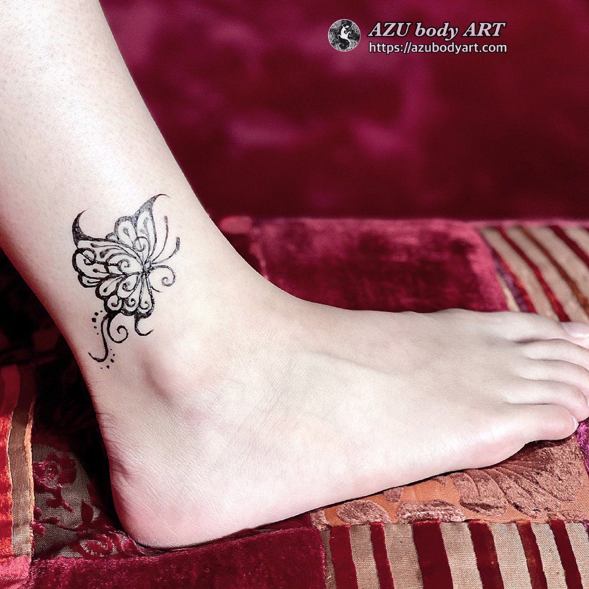 Azu Body Art ジャグアタトゥー大阪 ヘナタトゥー大阪 على تويتر 蝶々 薔薇 ジャグアタトゥー大阪 ジャグア ジャグアタトゥー メヘンディ ヘナタトゥー ヘナアート ボディーアート ボディーペイント フェイクタトゥー 消えるタトゥー ジャグア タトゥー