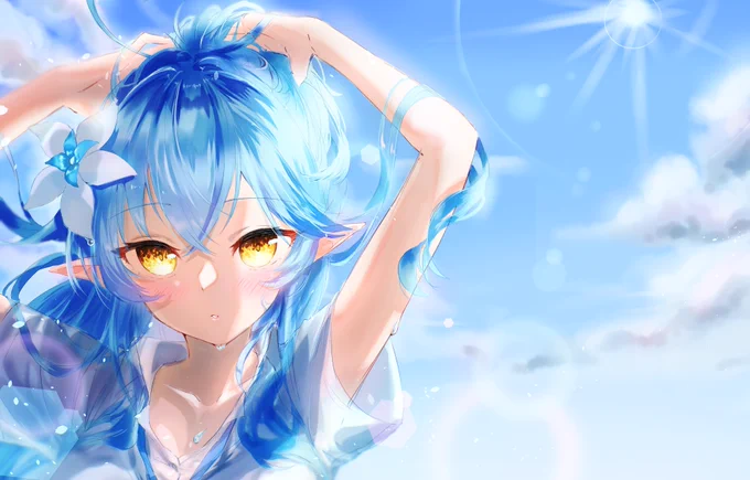 「もうすぐ夏」
元気になってくれ〜📣‼️#LamyArt 