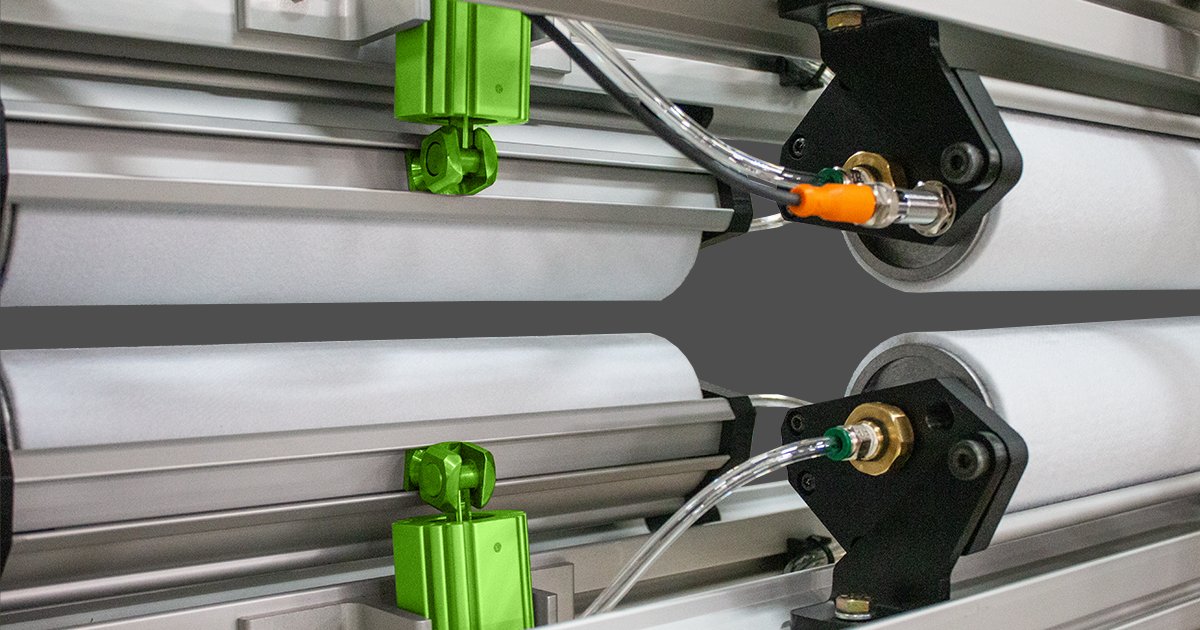 Unist offers a double pneumatic air cylinder option on the Uni-Roller® S2 for a wider opening and flexibility when lubricating stock thicknesses over 0.25" [6.35 mm]. #unistinc #metalforming #doubleactuation #unirollers2

Contact us today to learn more! ow.ly/mUXf50F7ixA