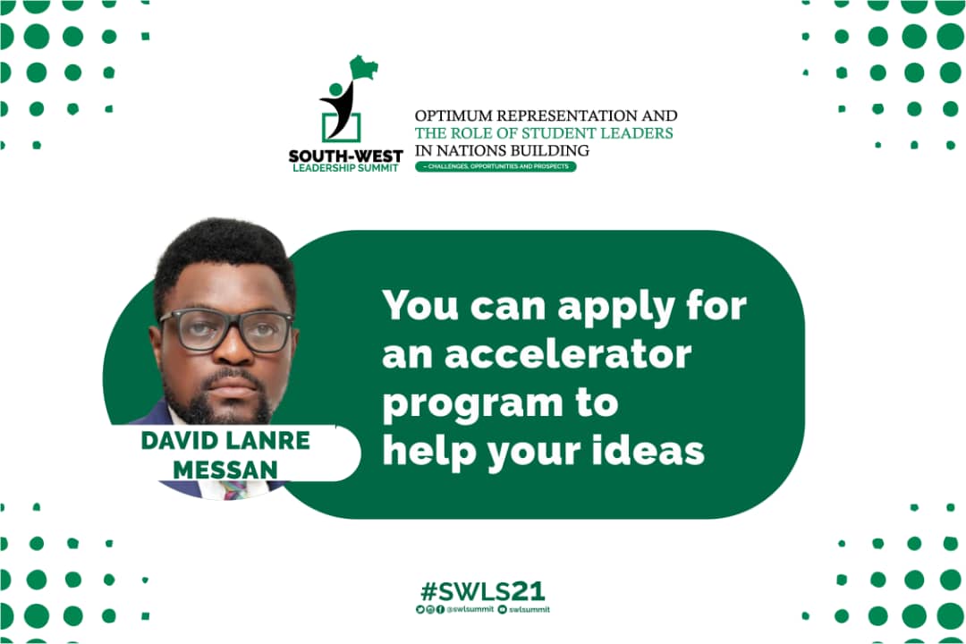 swlsummit's tweet photo. @dlm Dishing out words of wisdom
#SWLS21 #LEADERSHIP 
#SOUTHWEST
#LEADERSHIPSUMMIT
#SOUTHWESTLEADERSHIP
#YOUTH #YOUTHLEADERS
#FUNAAB #OAU #UNILAG
#FUTA
#AFRICATEPRENUERS
#YOUNGENTERPRENEURS https://t.co/3mH51l1TTP